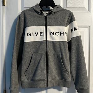 Givenchy Paris Zip-Up sweater